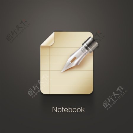 Notebook图标