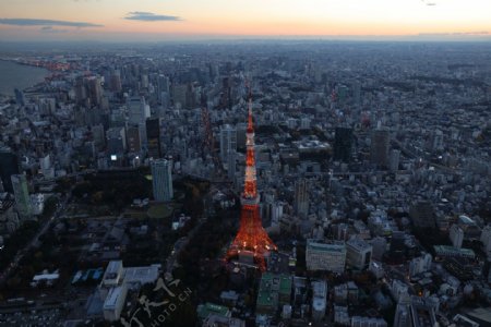 高清东京铁塔背景jpg素材