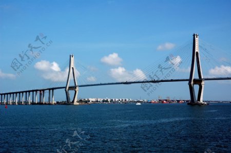 湛江海湾大桥海景图片