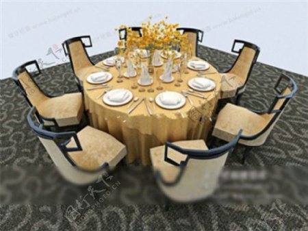 餐桌椅子装饰素材