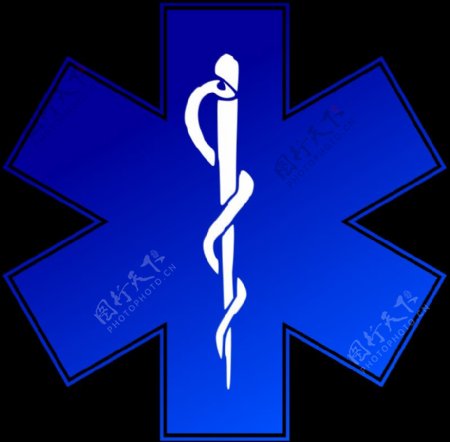 EMS紧急医疗服务的标志