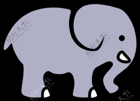 二维动画的大象