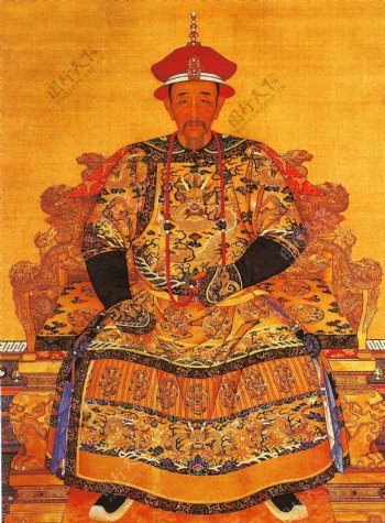 康熙皇帝画像