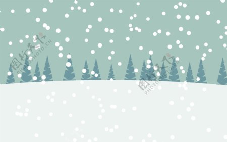 白雪文化设计背景图片