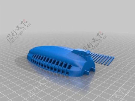 3D模块化组装飞艇升级版