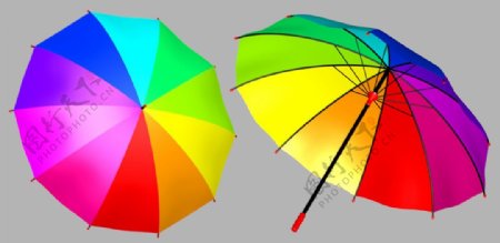 umbrella雨伞高精度模型