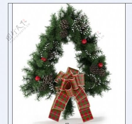 可爱圣诞树模型下载