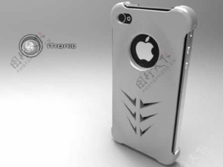 iPhone4s酷炫手机壳3D模型