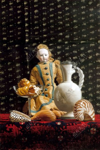 闈欑墿鍣墿9011实物杯子罐子器皿静物印象画派写实主义油画装饰画