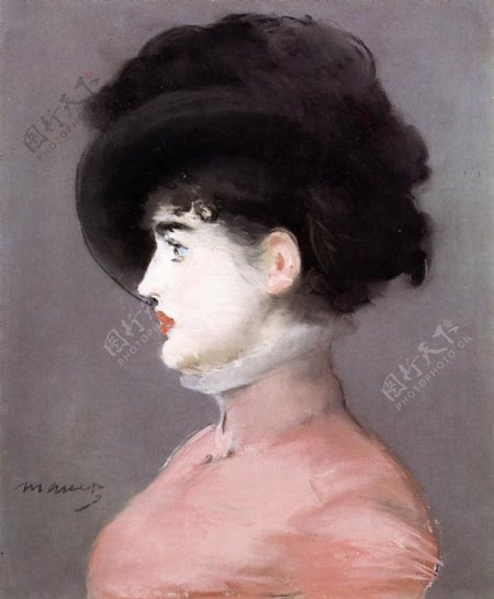 EdouardManet0008法国画家爱德华马奈EdouardManet印象派人物女性风景静物人体油画装饰画