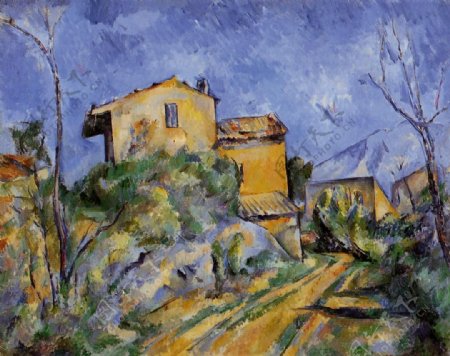 PaulCzanne0350法国画家保罗塞尚paulcezanne后印象派新印象派人物风景肖像静物油画装饰画