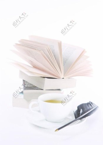 咖啡书图片