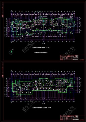 杭州山水人家设计素材CAD图纸