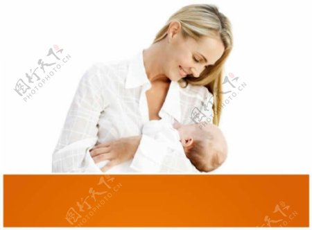 母婴主题教育ppt模板