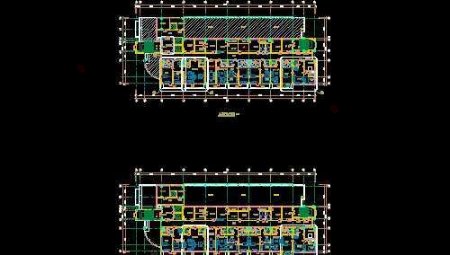 高级病房楼装修CAD施工图素材6