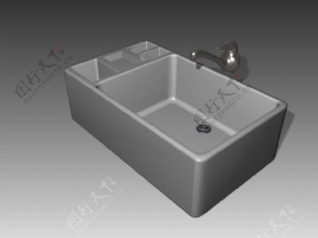 浴缸3d模型卫生间用品模型49