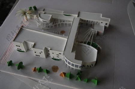 2007级规划专业幼儿园模型图片