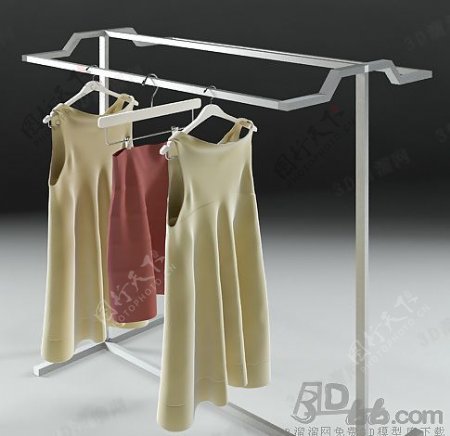 3D挂衣架模型