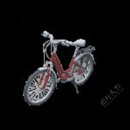 3D自行车模型