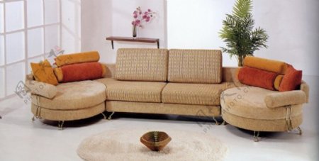 沙发组合3d模型家具3d模型111
