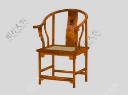 中式椅子3d模型家具模型37