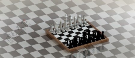 美丽的西洋棋象棋