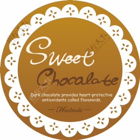 巧克力商标图片