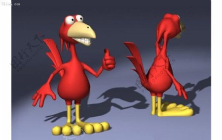 3D卡通动物模型