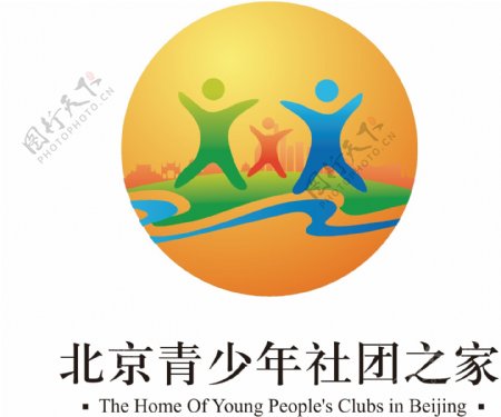 北京青少年社团之家logo