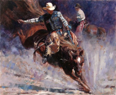 Western157高清西方现代人物油画国外油画人物油画作品