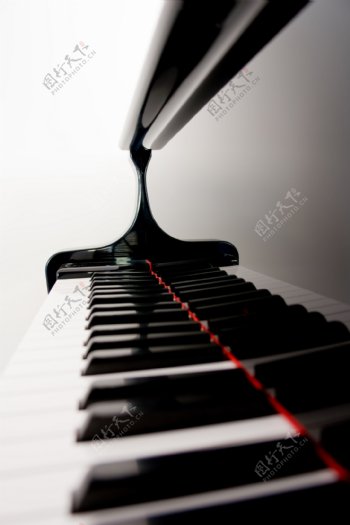 高清钢琴黑白键