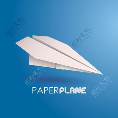 纸飞机背景