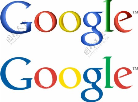 谷歌英文logo图标矢量素材CD