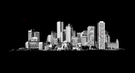 城市建筑剪影之建筑视频