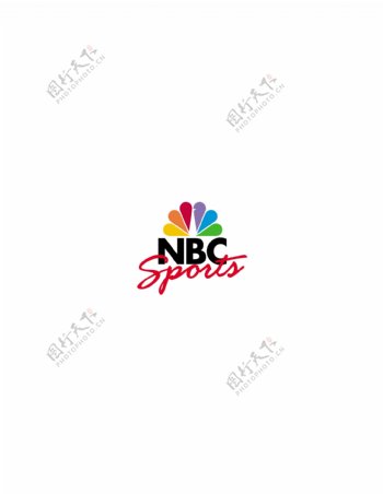 NBCSportslogo设计欣赏NBCSports下载标志设计欣赏