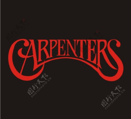 Carpenterslogo设计欣赏Carpenters音乐相关标志下载标志设计欣赏