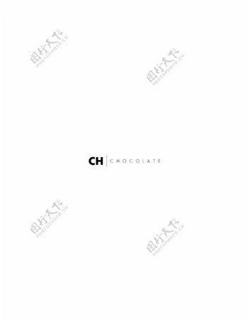 CHChocolatelogo设计欣赏CHChocolate服饰品牌标志下载标志设计欣赏