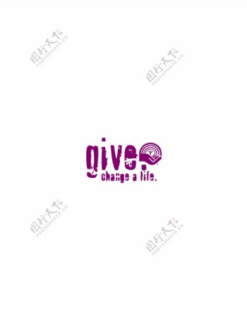 GiveChangeaLifelogo设计欣赏IT公司LOGO标志GiveChangeaLife下载标志设计欣赏