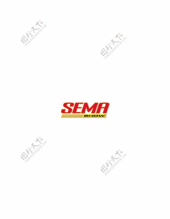 SemaShowlogo设计欣赏SemaShow矢量汽车logo下载标志设计欣赏
