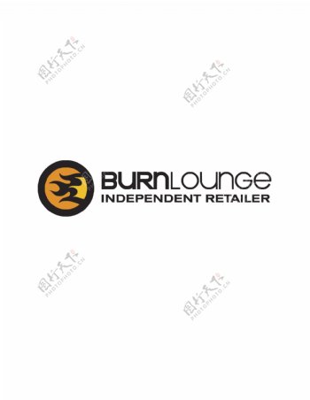 BurnLoungelogo设计欣赏BurnLounge乐队LOGO下载标志设计欣赏
