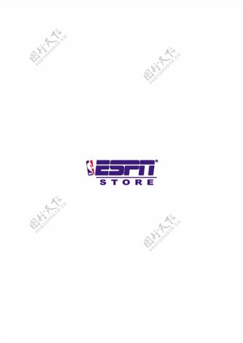 ESPNStorelogo设计欣赏ESPNStore体育比赛标志下载标志设计欣赏