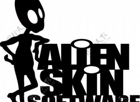 AlienSkinSoftwarelogo设计欣赏外国人皮肤软件标志设计欣赏