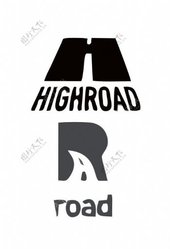 道路logo图片