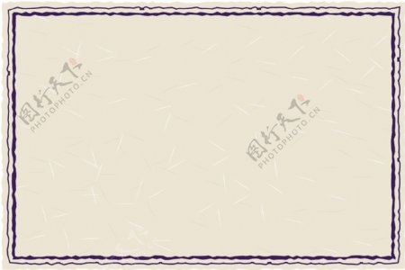 eps格式淡雅淡灰紫色边线矢量信纸