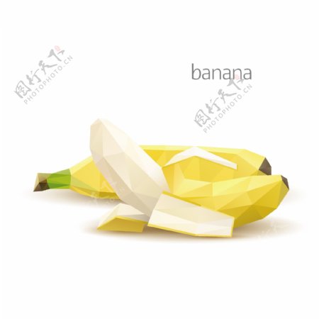 香蕉水果设计图片
