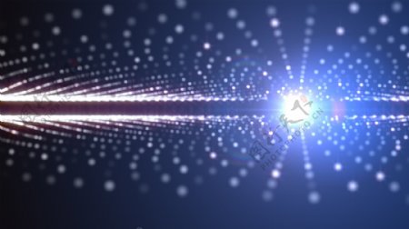 闪烁的光粒子运动的背景视频免费下载
