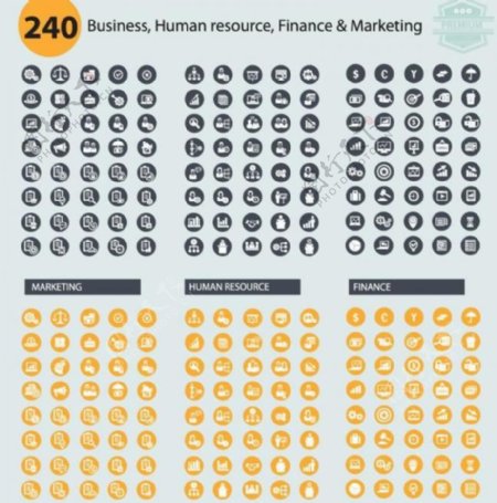 企业人力资源财务营销图片