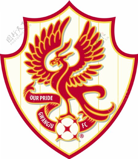 光州足球俱乐部徽标图片