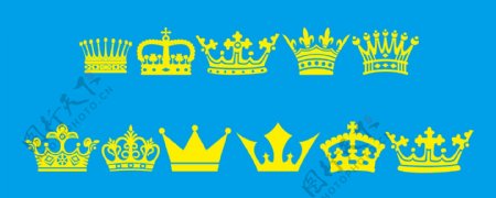 各种欧式皇冠