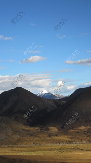 米拉山口风景图片